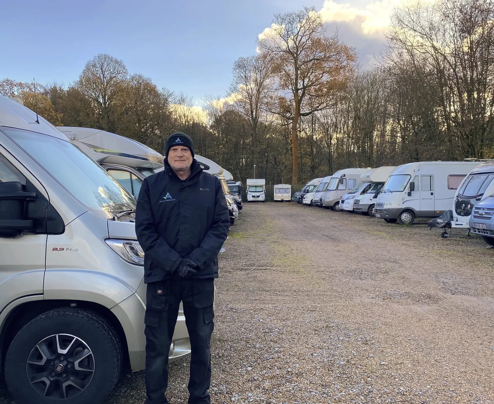 Aidan, AIVA Habitation mobile specialist for caravan servicing and habitation checks