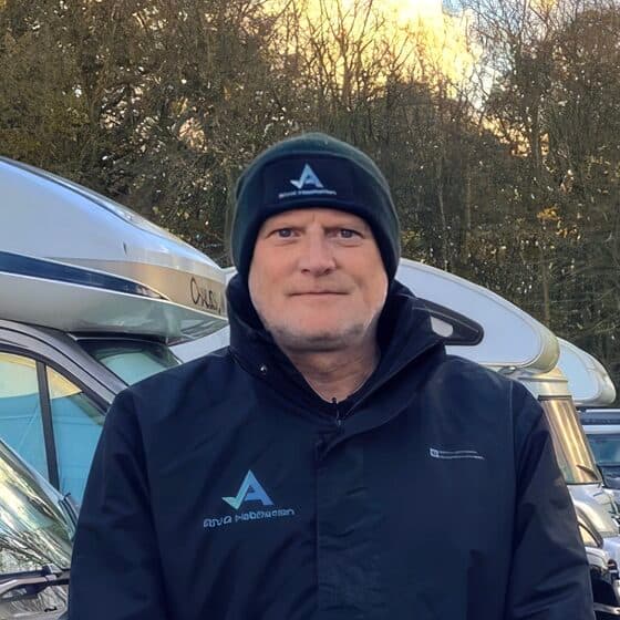 Aidan from AIVA Habitation — mobile caravan servicing and habitation checks